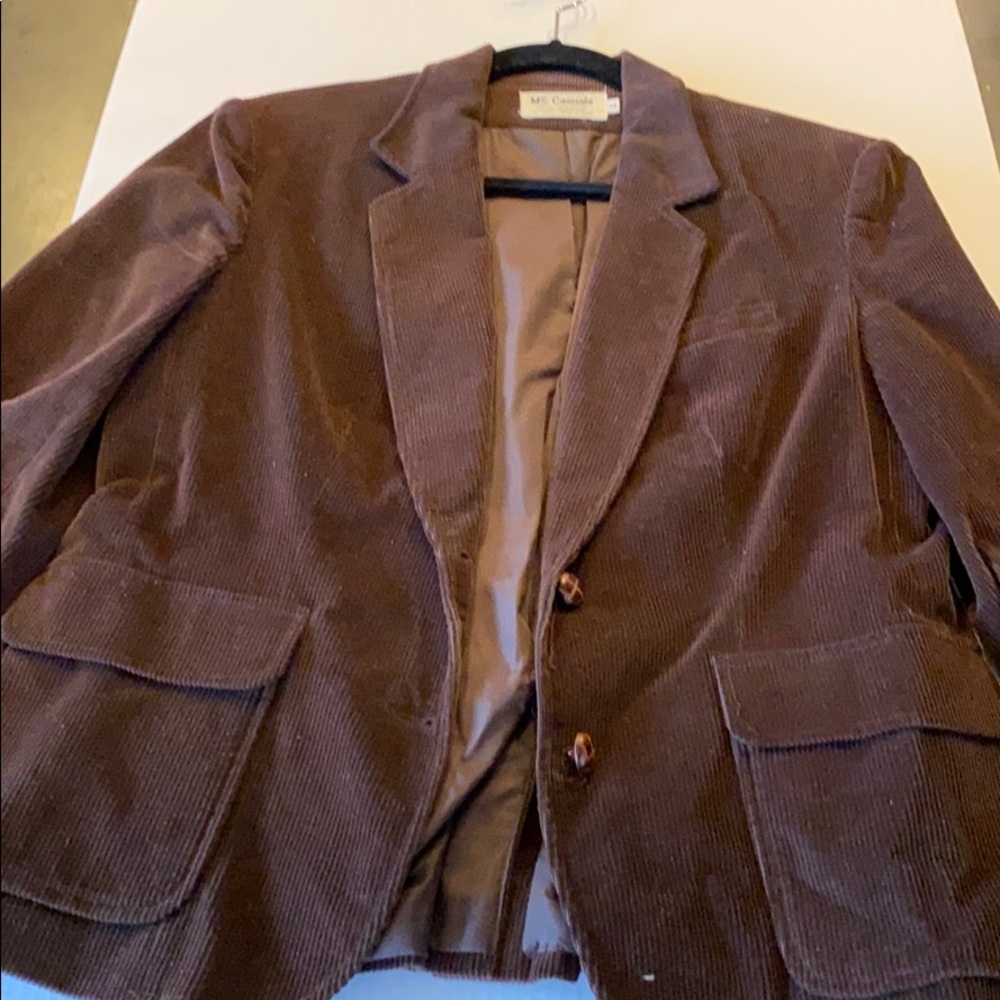 Vintage corduroy blazer